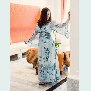 Sold! $50 fb 2/8 1960's Maxi Dress